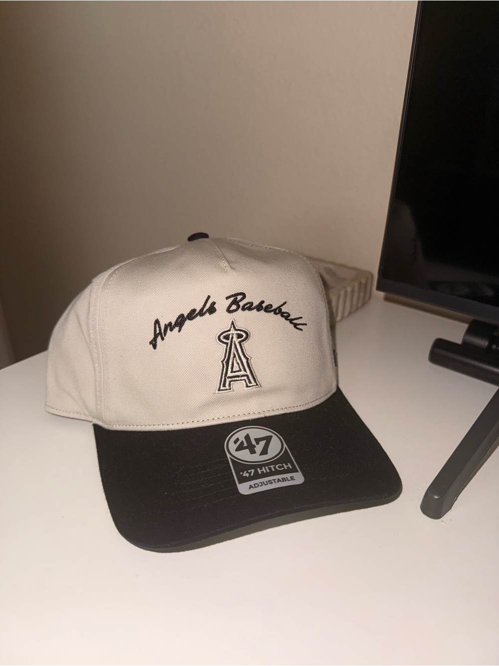 Culture Kings Angels Baseball '47 Hat - White and Black